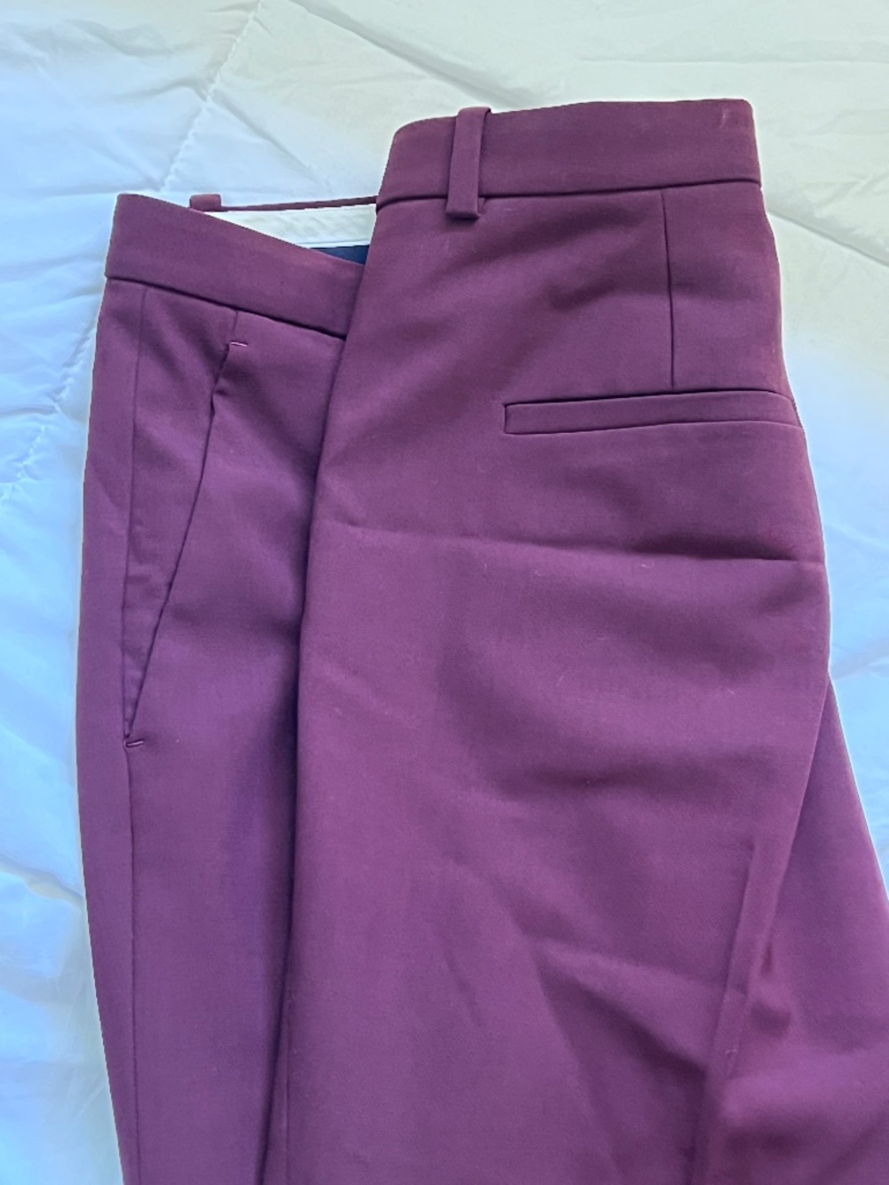 Theory wool blend waisted demitria pants - Picture 6 of 6